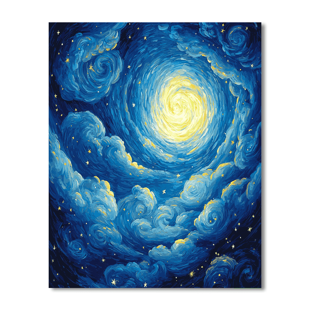 Vincent Van Gogh Inspired Enchanting Moonlight  Paint By Number