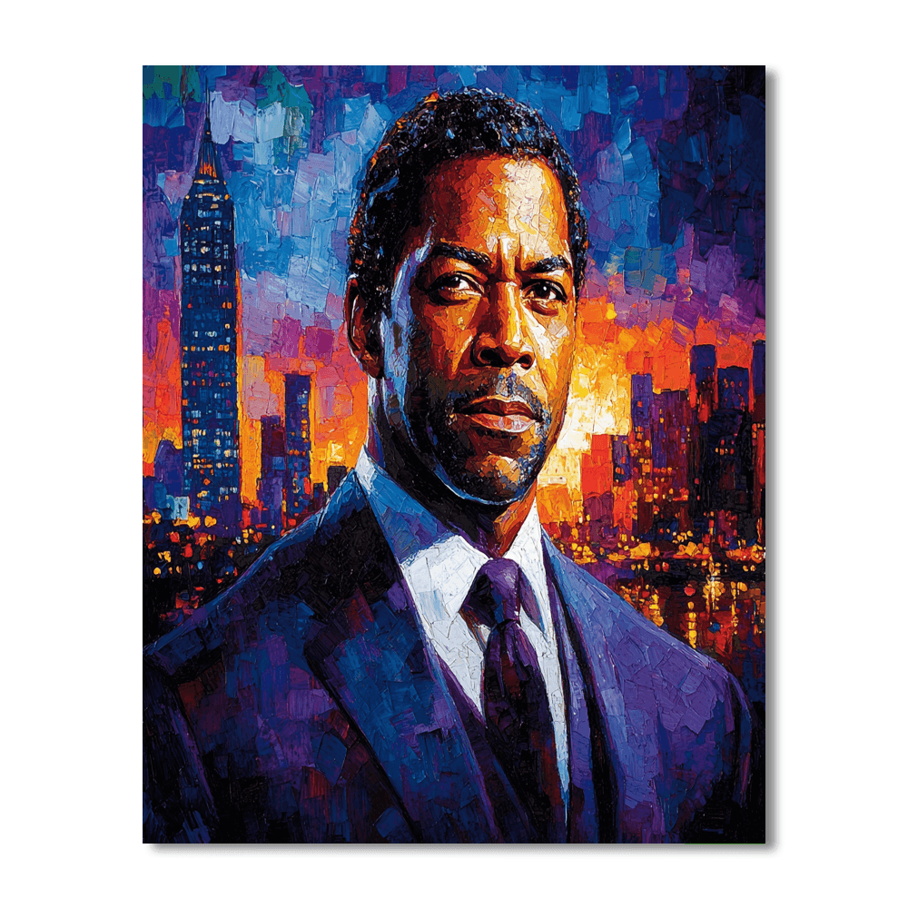 Denzel Washington: The Iconic Depth Of A Leading Man Paint By Numbers