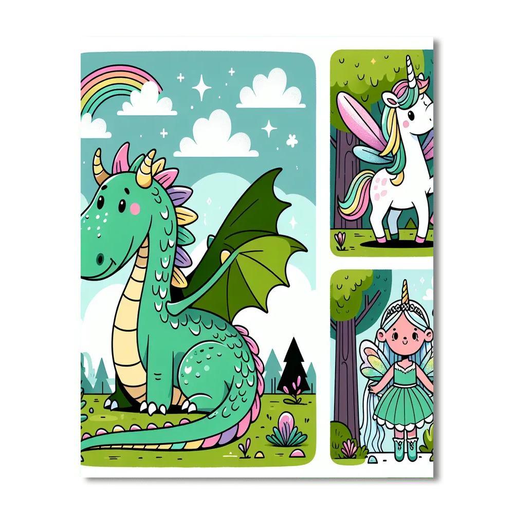 Mystical Wonderland Paint By Numbers Art