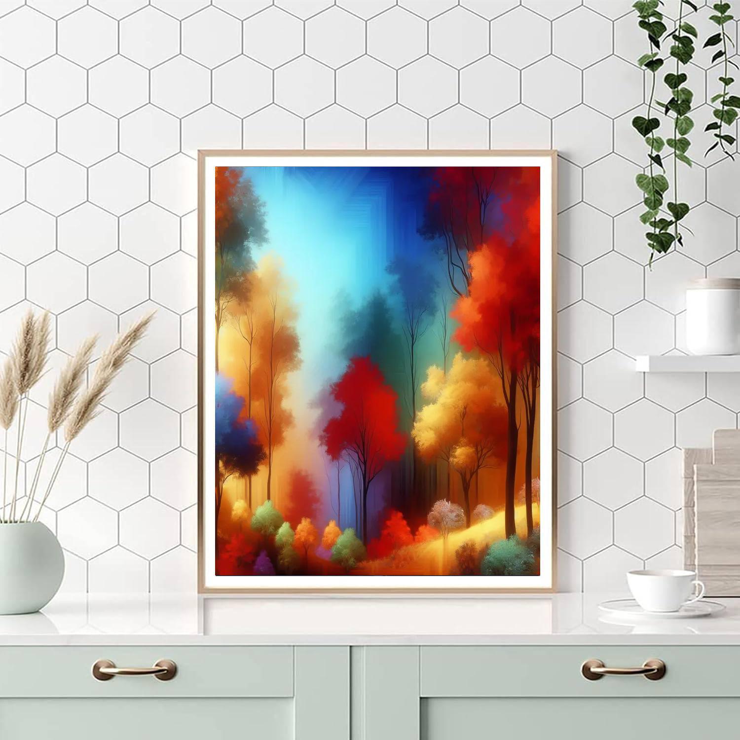 Autumn’s Glow Numbered Painting Kits