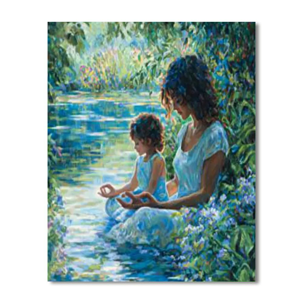 Mother's Secret Sanctuary DIY Paint By Numbers