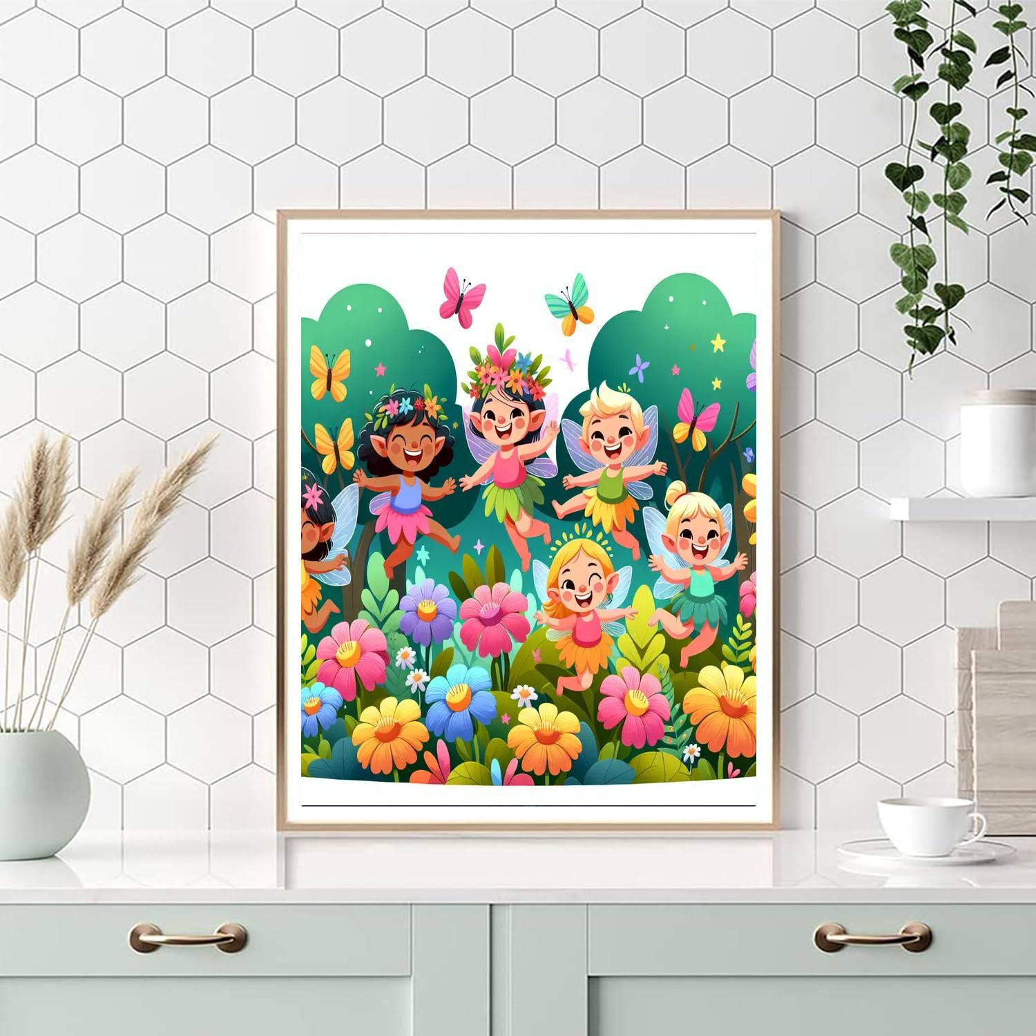 Fun With Fairies Numbered Painting Kits