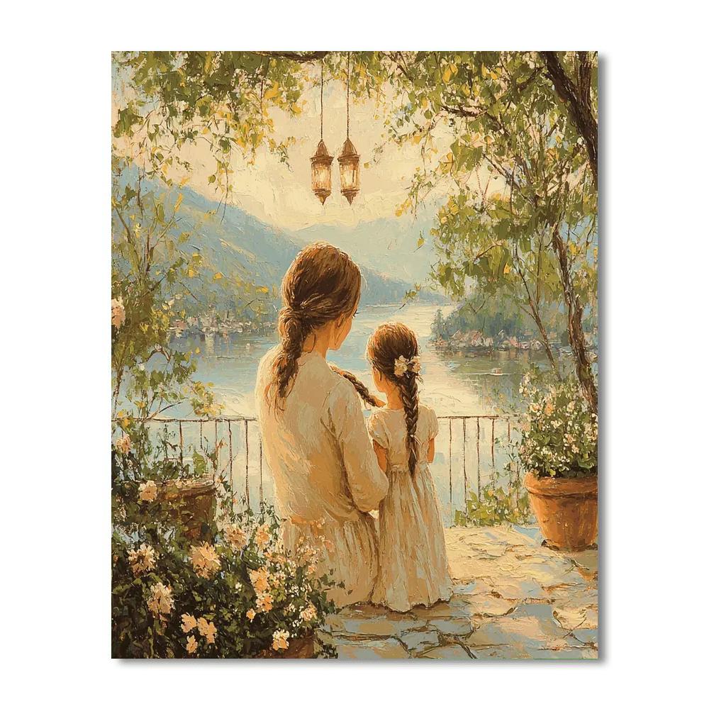 The Gift Of A Mother’s Touch Number Painting