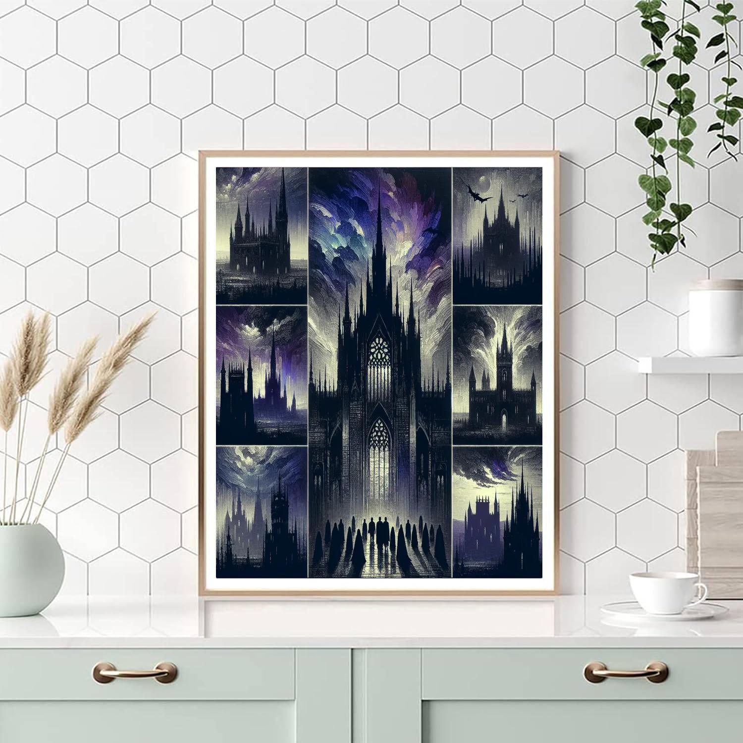 Gothic Romance Mystery Painting By Numbers Kit