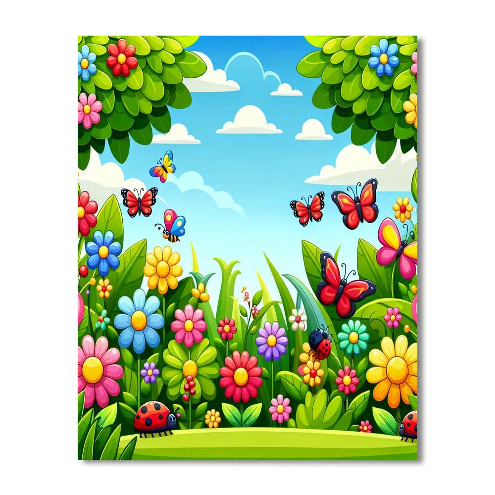 Garden Of Whimsical Wonders Paint By Numbers