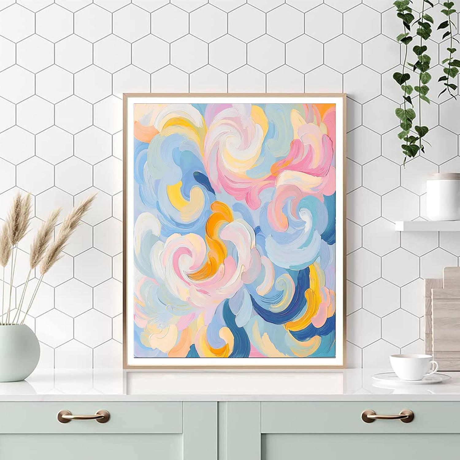 Edgar Degas Inspired Whirls Of Imagination  Painting By Numbers Kit