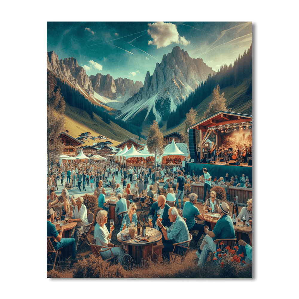 Keystone Wine And Jazz Festival - United States DIY Paint By Numbers