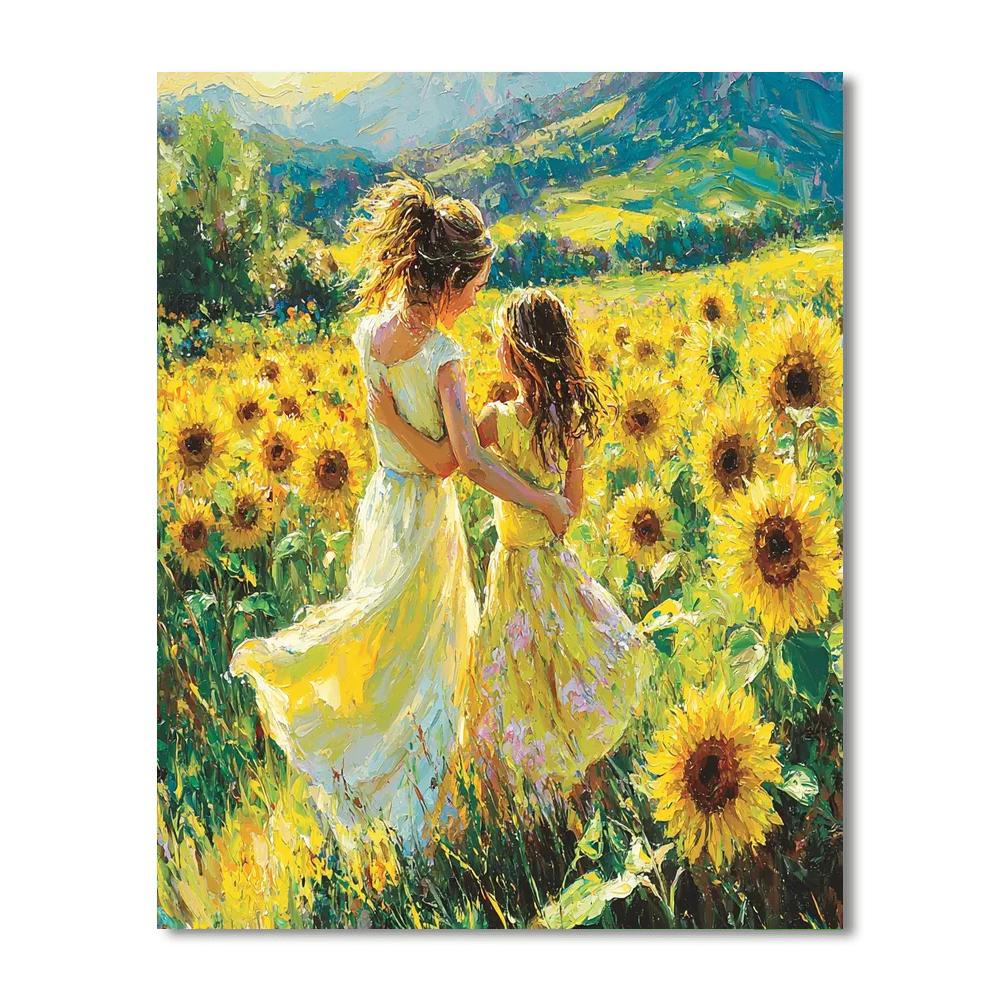 Dance Of Eternal Love Number Painting
