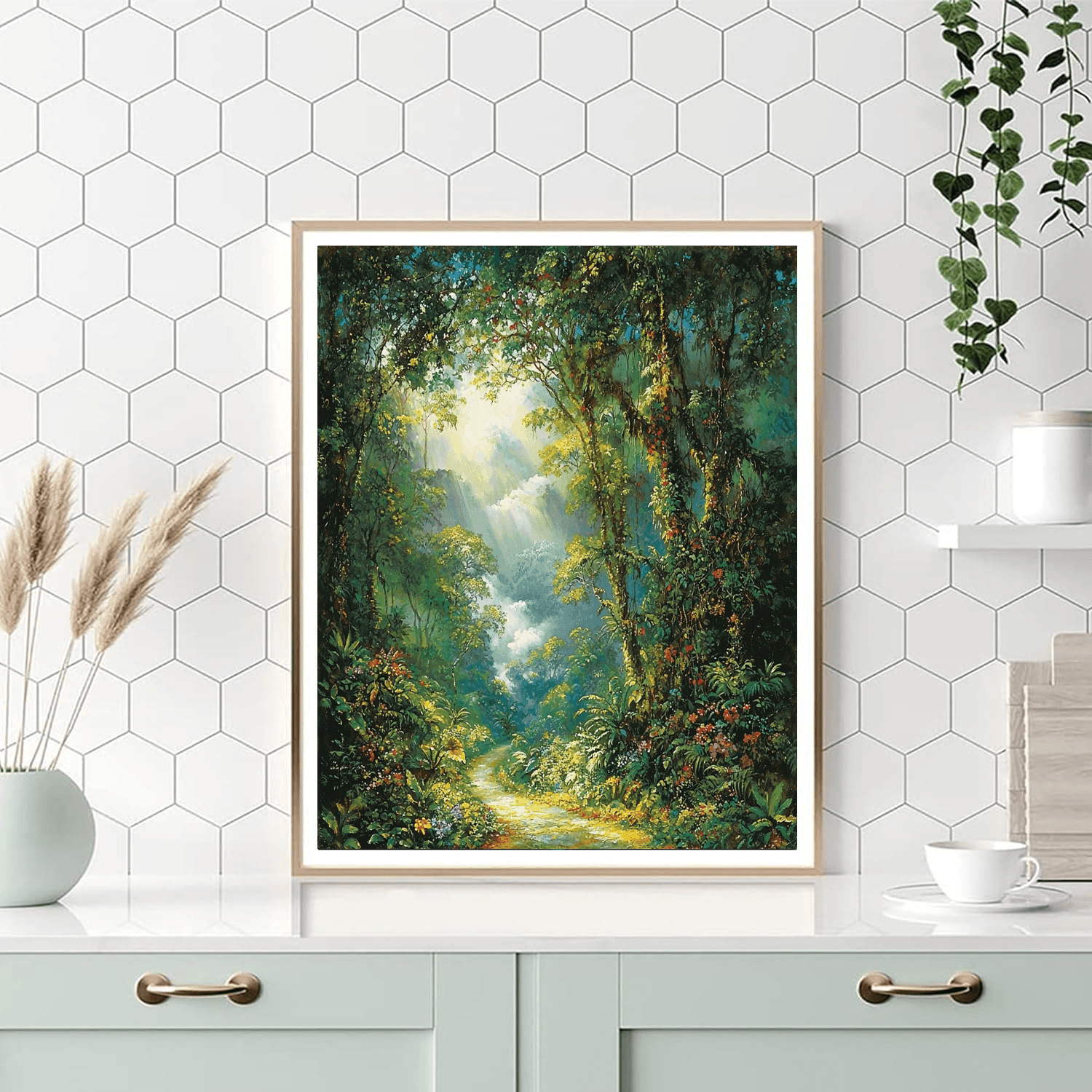 Monteverde Cloud Forest Reserve Painting Number Kit