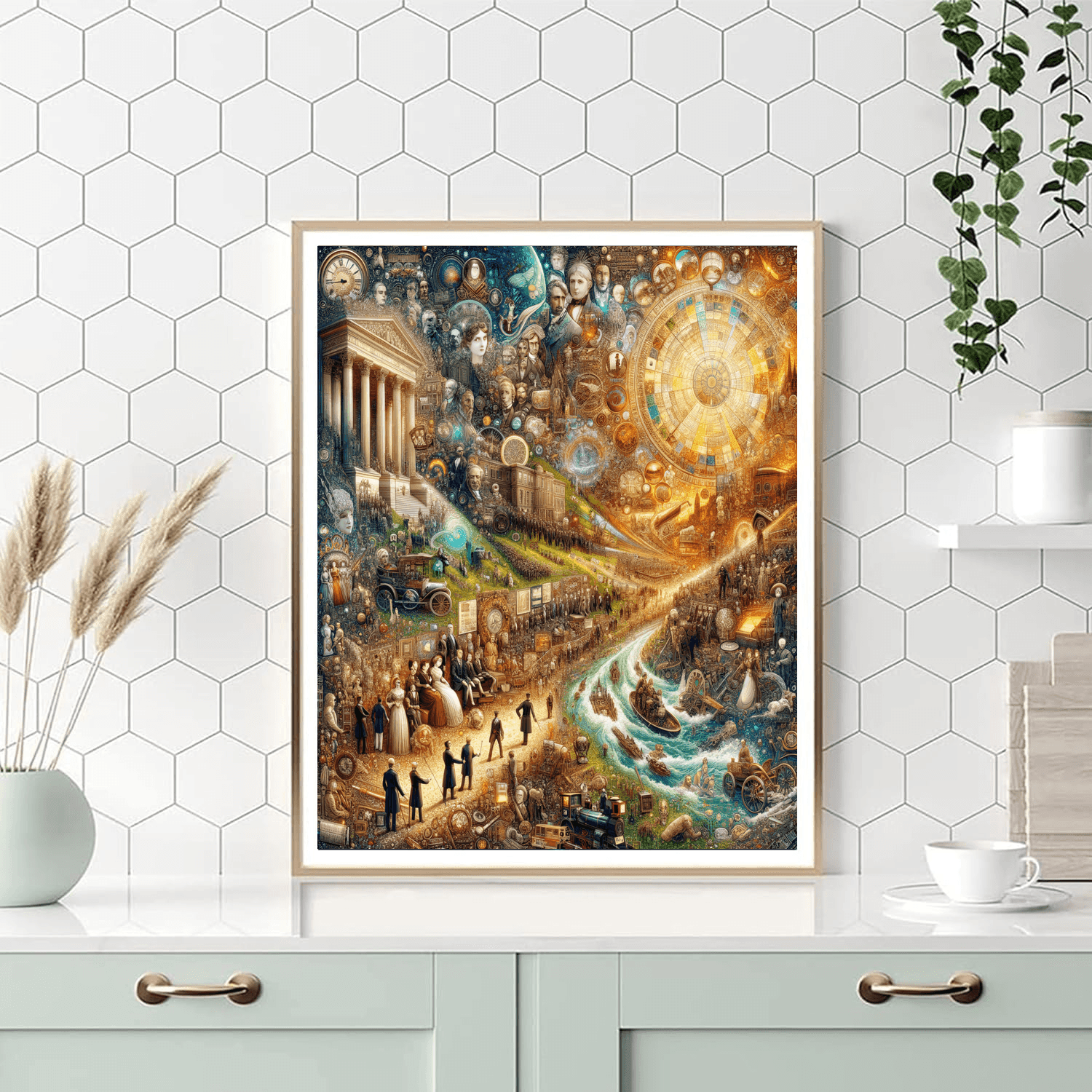 Time Travel Through History Paint By Numbers Kits