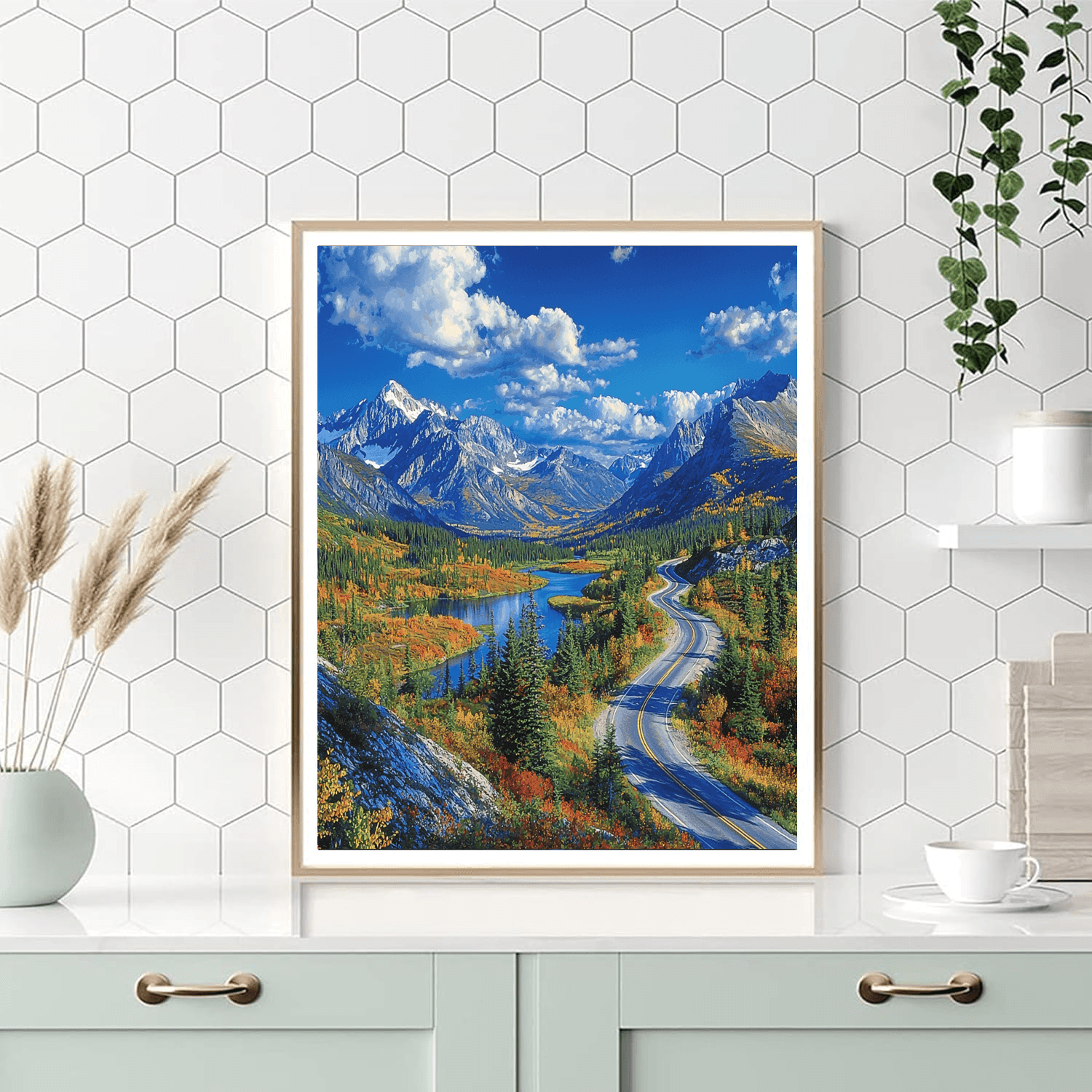 Alaska Highway Paint By Numbers Kits