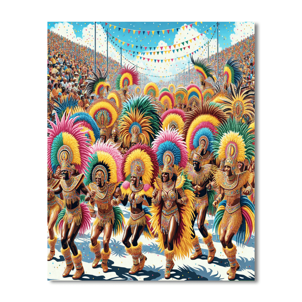 Junkanoo Festival - Nassau Paint By Numbers