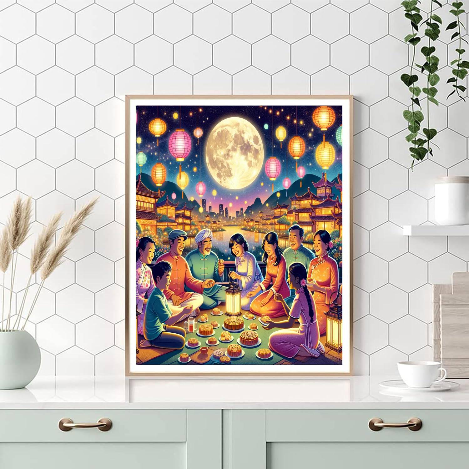 Mooncake Festival - China Paint By Number