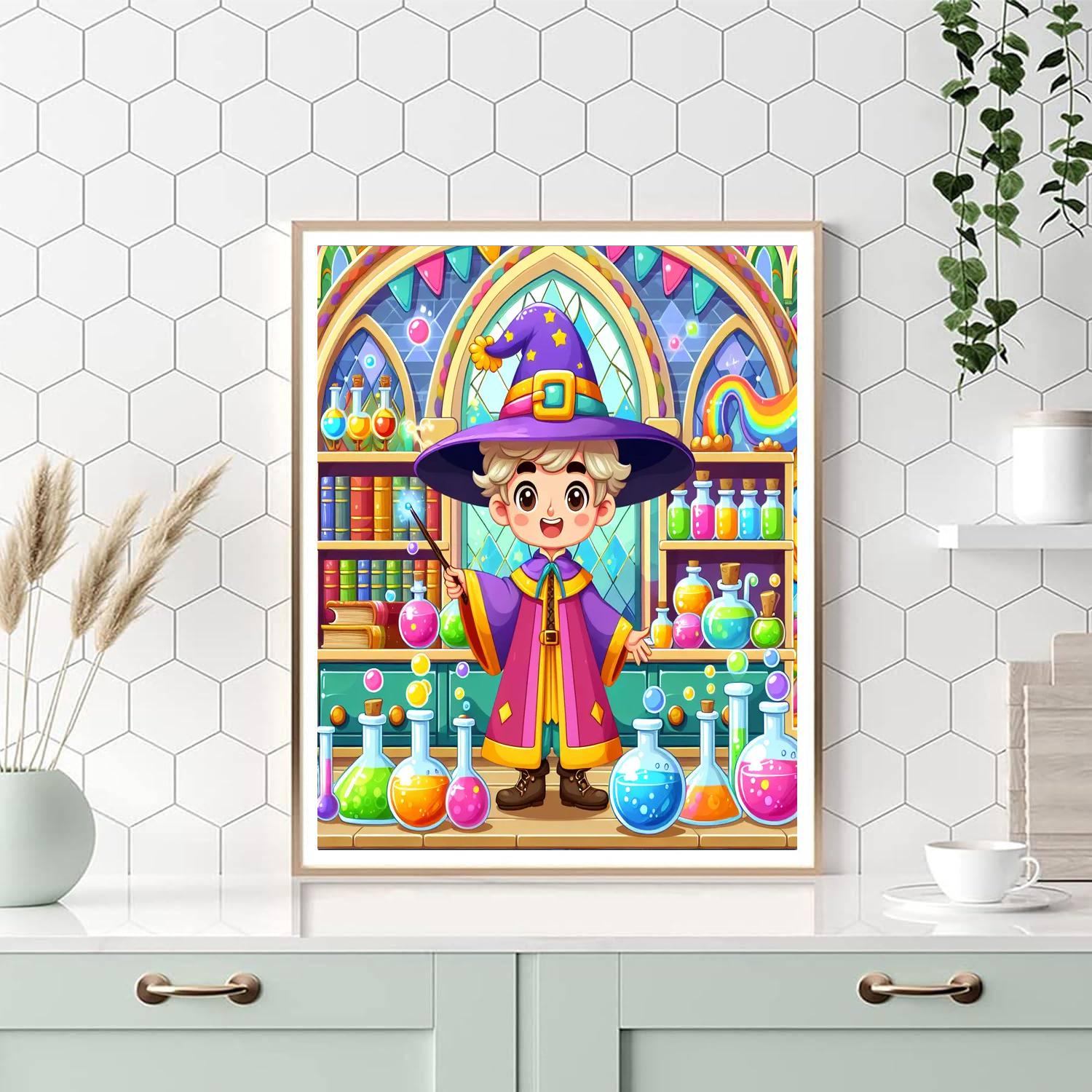 Wonderful Wizardry World DIY Paint By Numbers