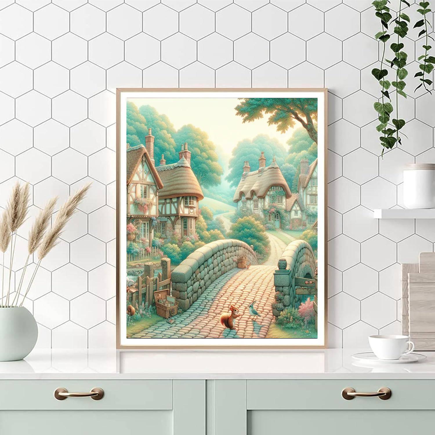 Vintage Fairytale Charm Paint By Number