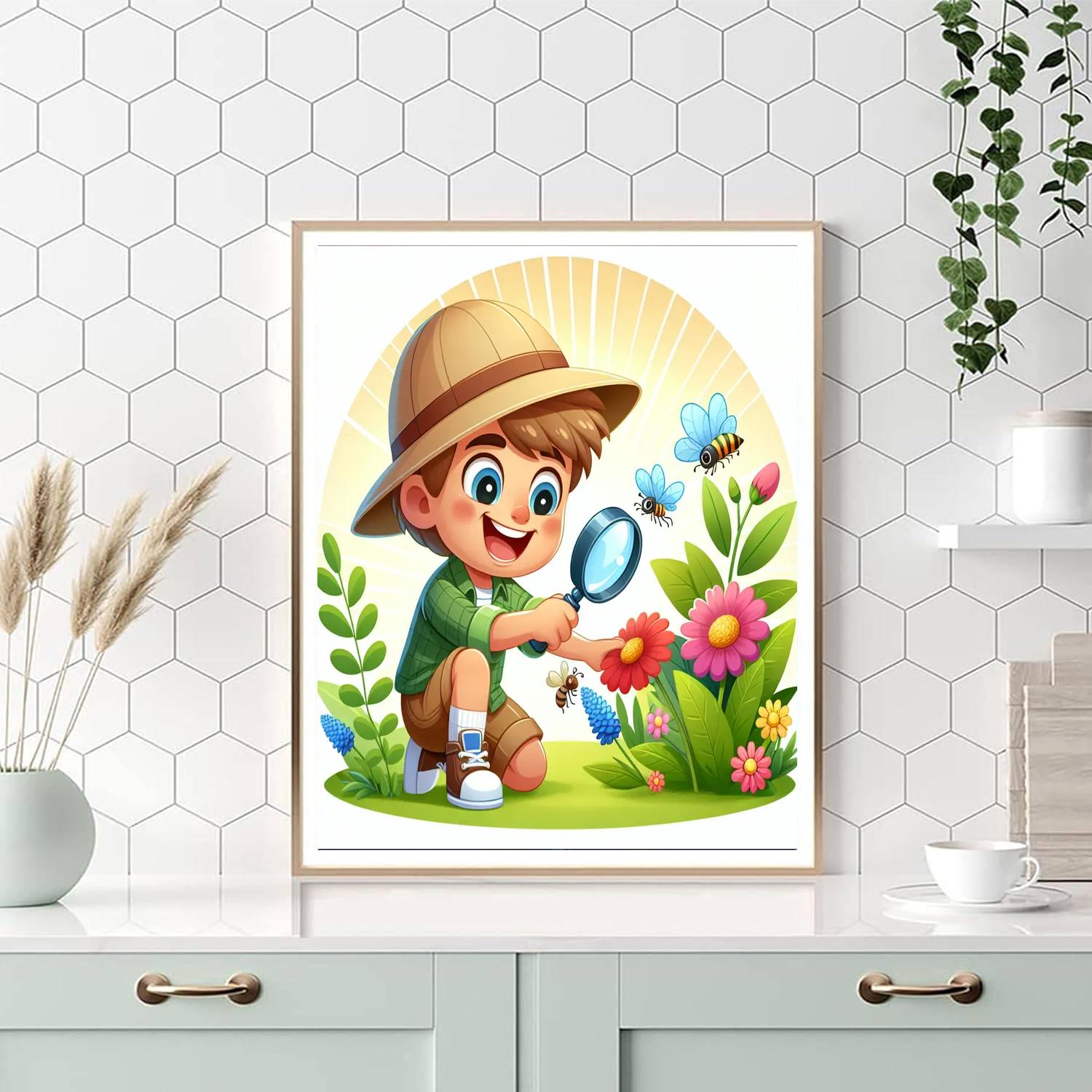Adventurous Adventurer Paint By Numbers Art