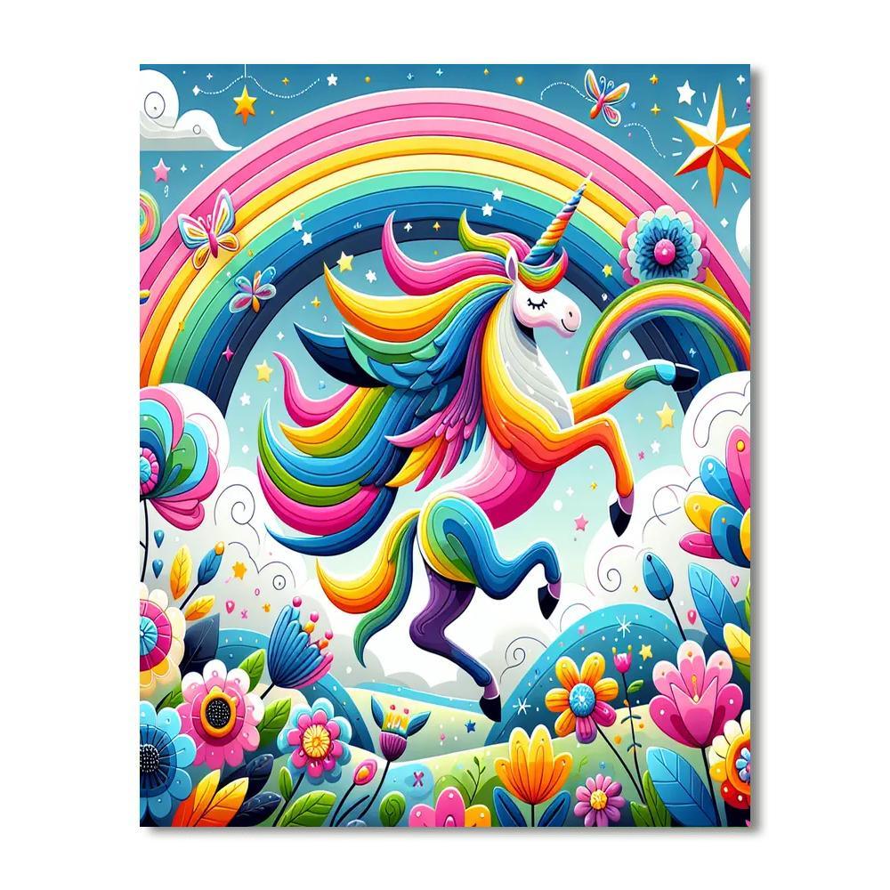 Fantasy World Adventure Painting Number Kit