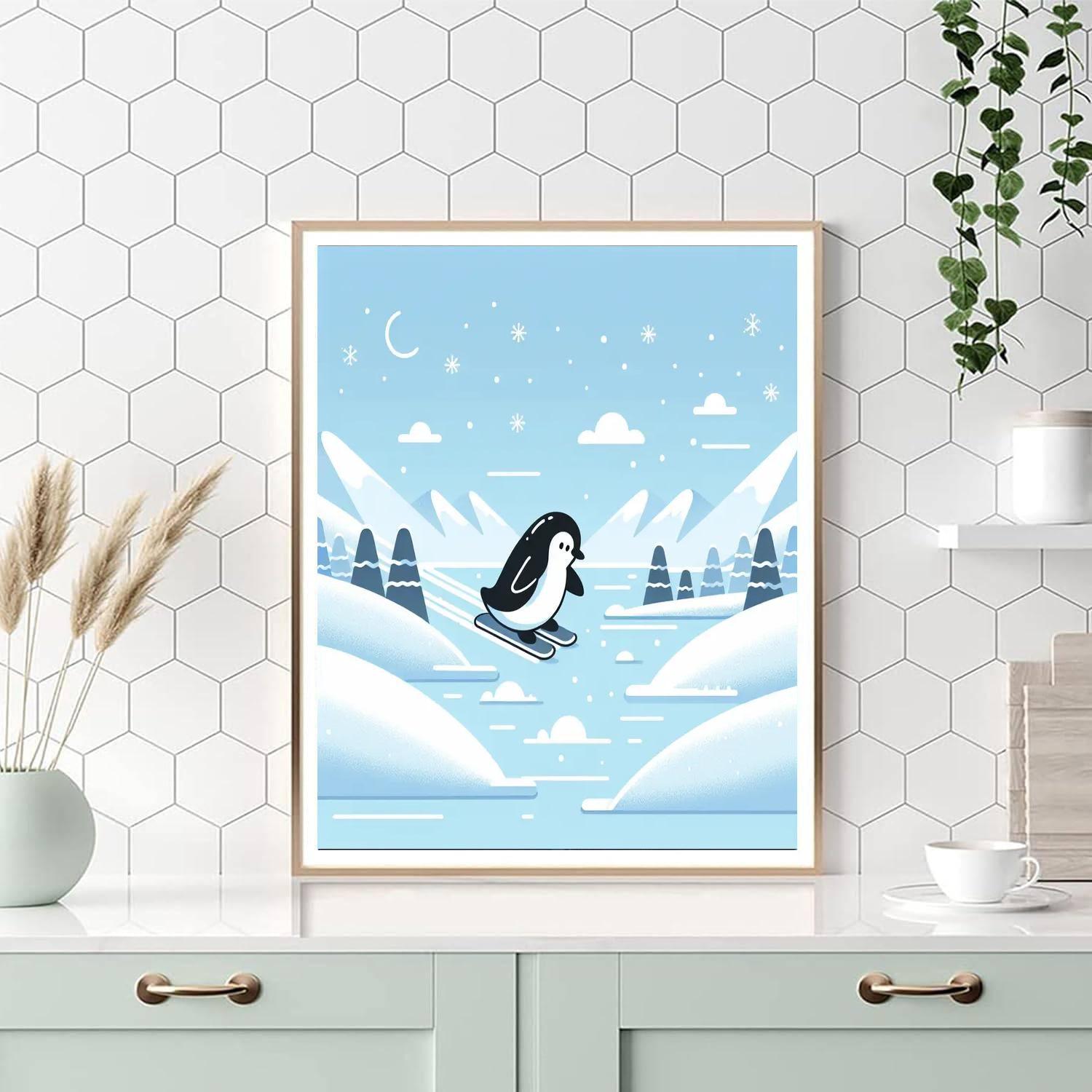 Frosty Polar Wonderland Painting By Numbers Kit