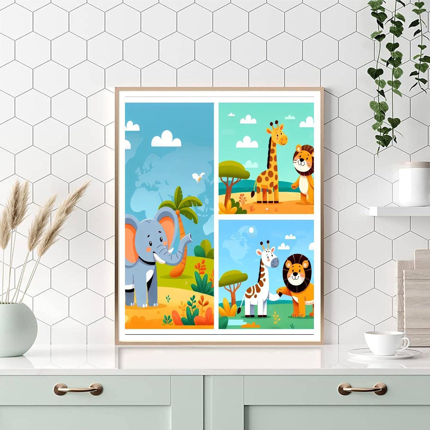 World Safari Expedition Paint By Color