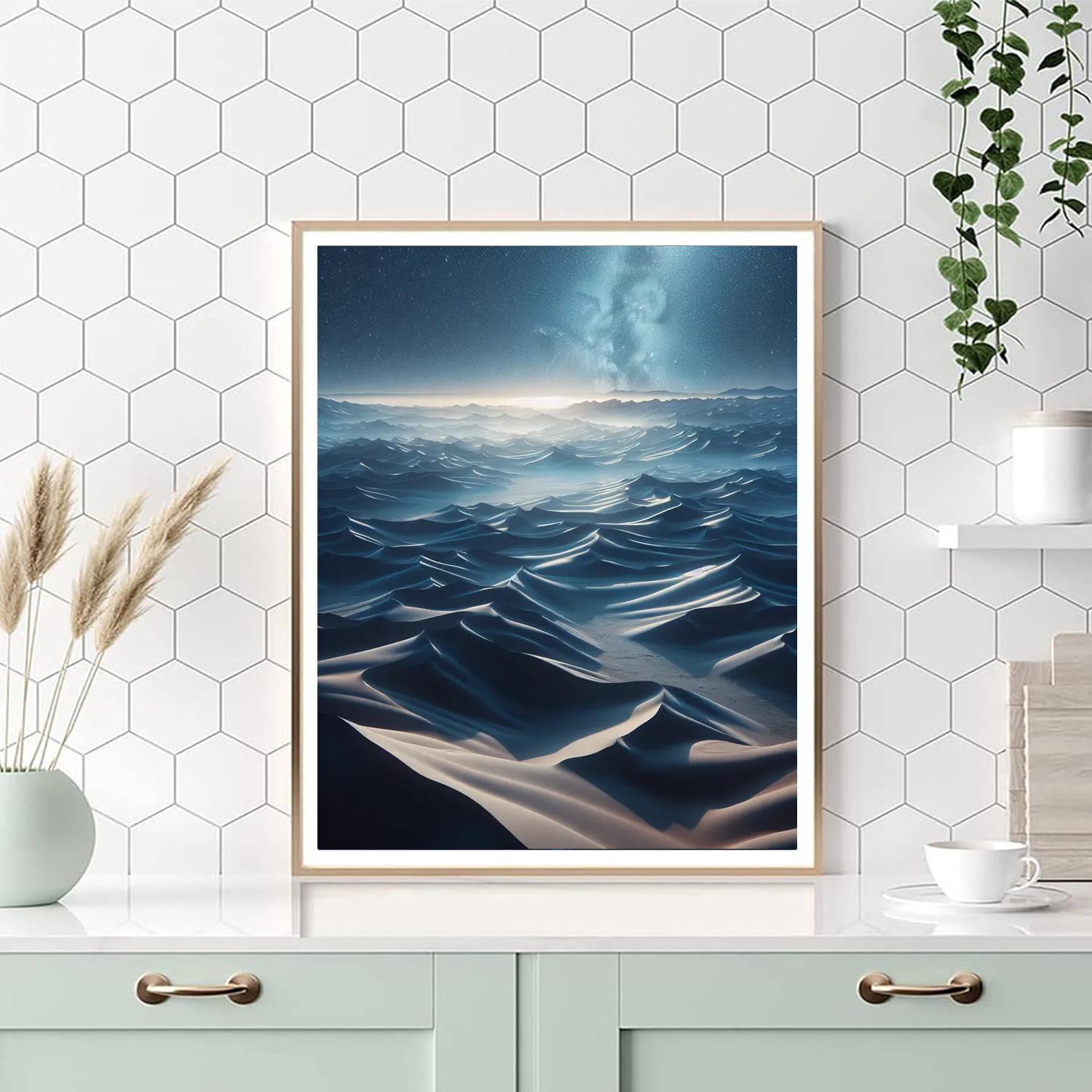 Moonlit Desert Reverie Paint By Number