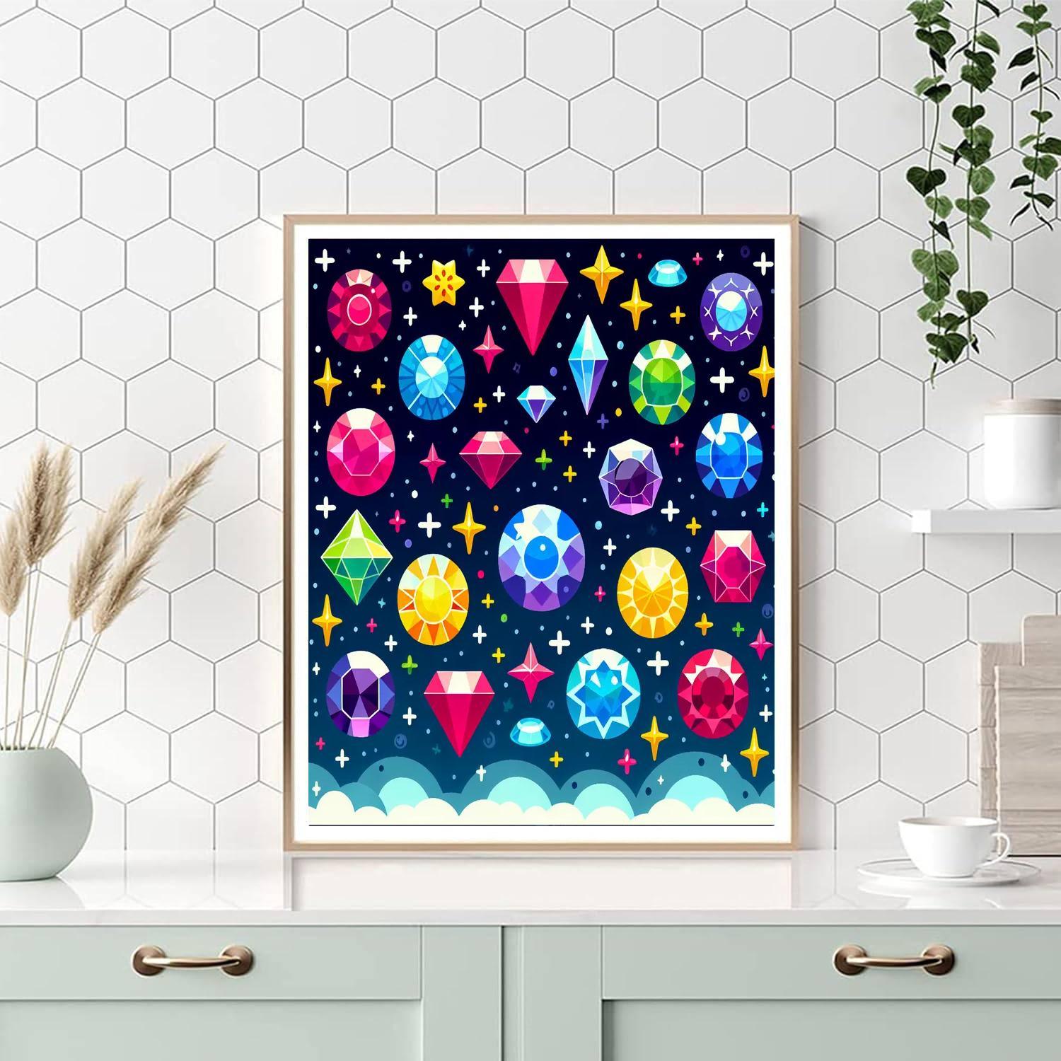 Twinkling Treasures Paint By Numbers