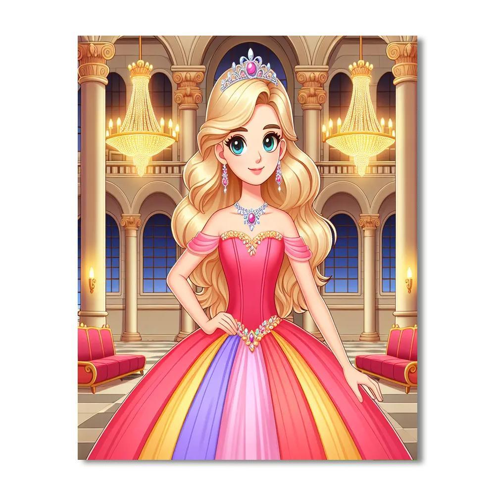 Princess's Royal Gala Painting Number Kit