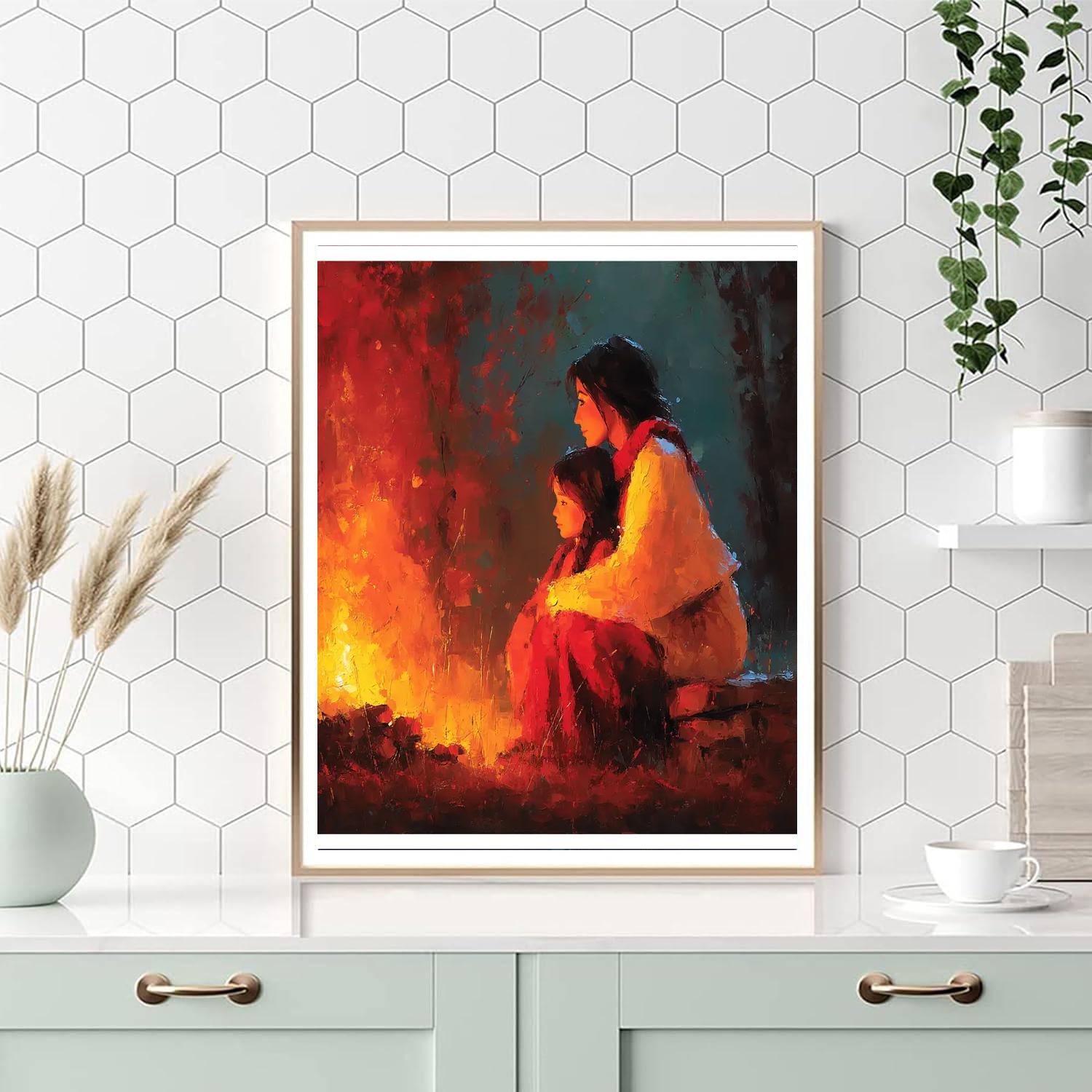 Hearts Aglow Paint By Numbers Kits