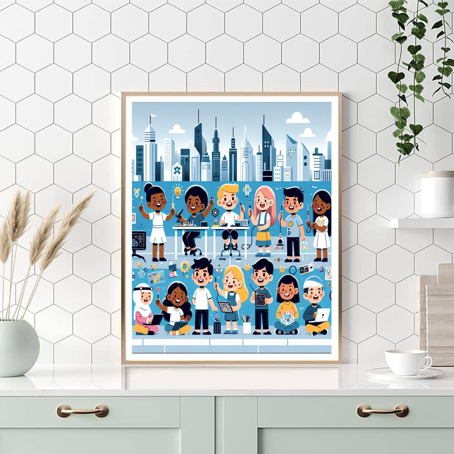 Pioneers Of Tomorrow Paint By Color