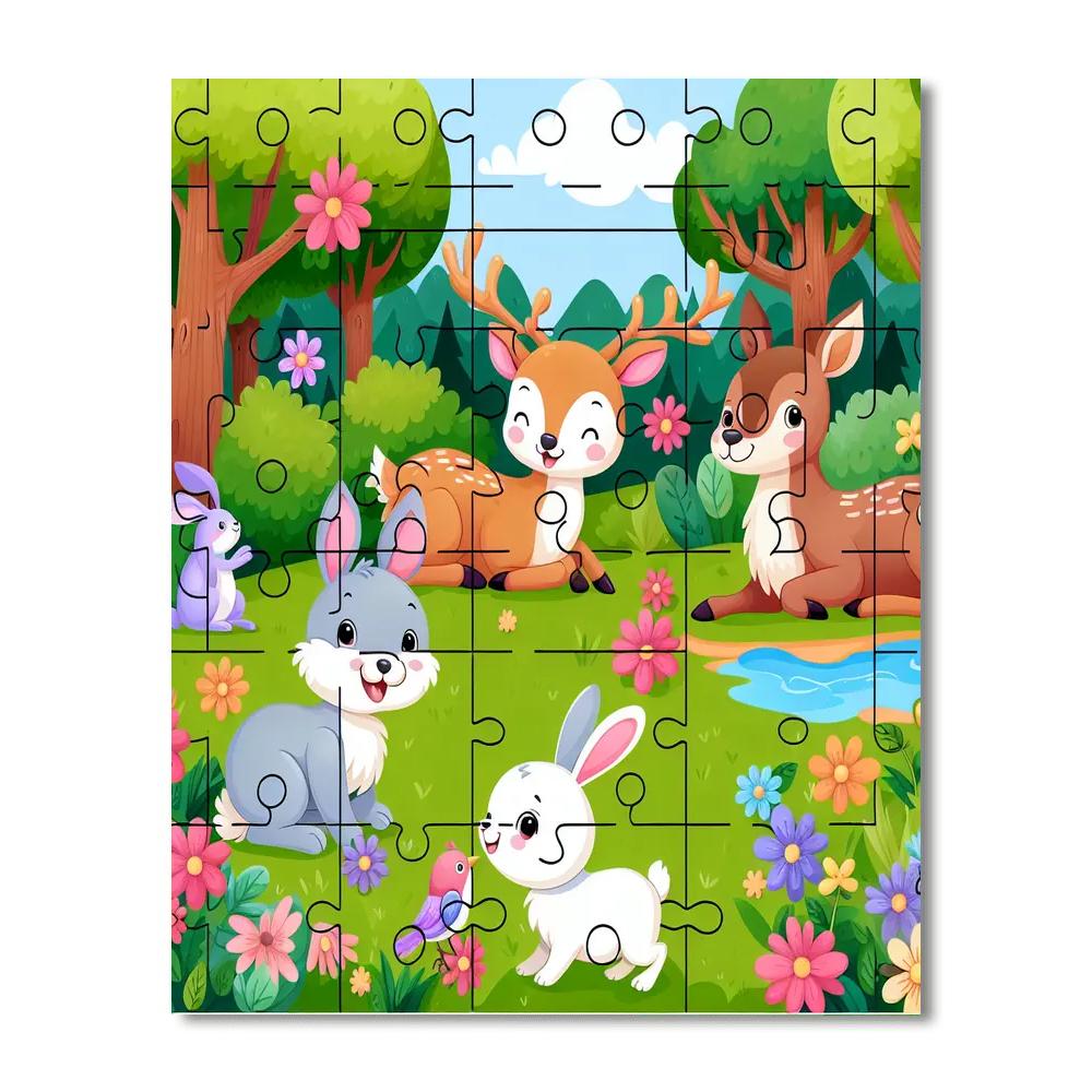 Playful Puzzles Of Nature Numbered Painting Kits