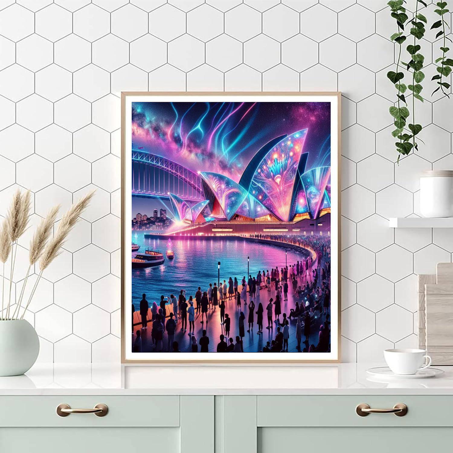 Vivid Sydney Festival - Sydney DIY Paint By Numbers