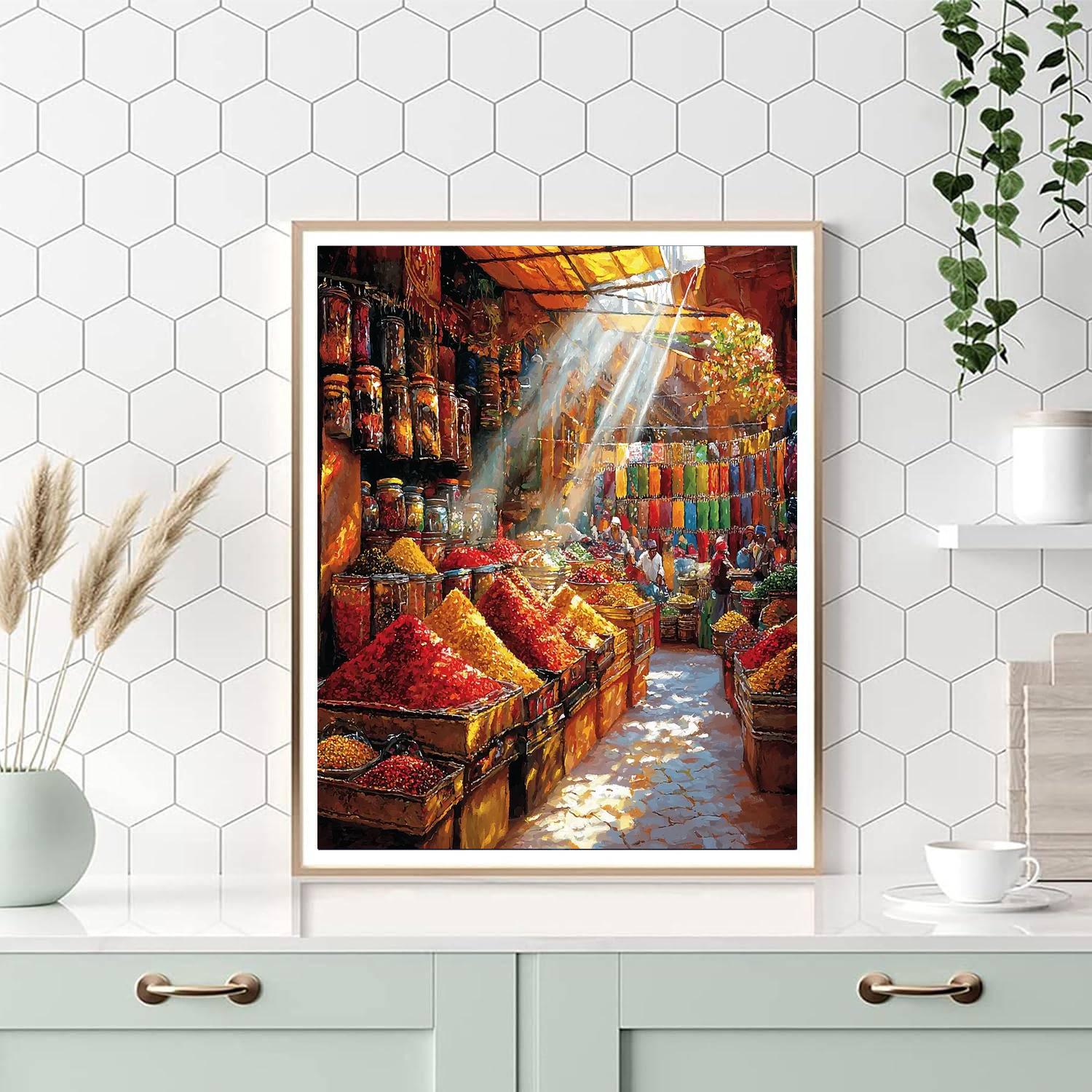 The Spice Bazaar Numbered Painting Kits