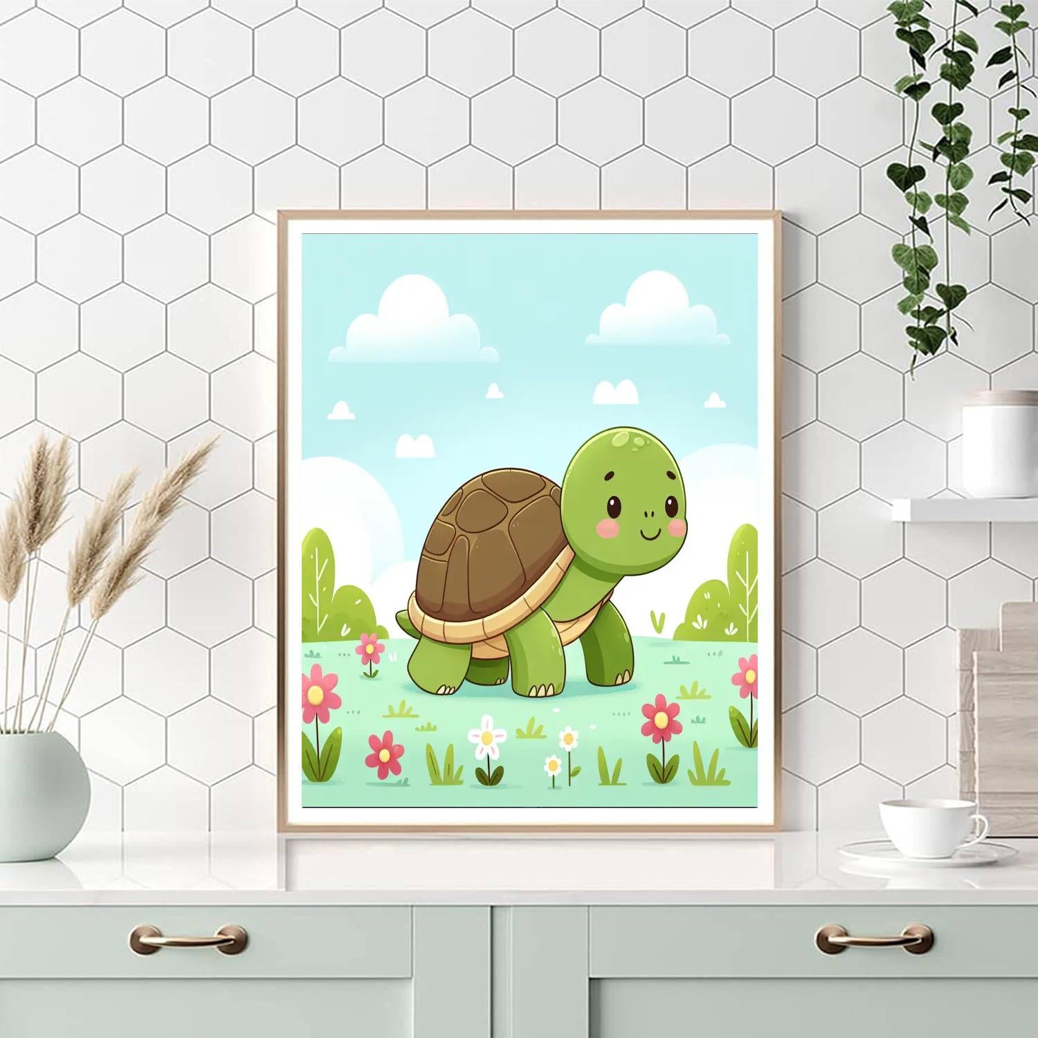 Exploring Tortoise Paint By Numbers Art