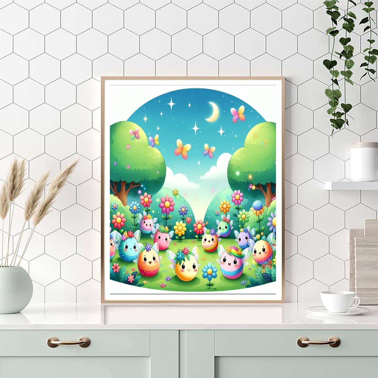 Friendly Fairyland Painting Number Kit