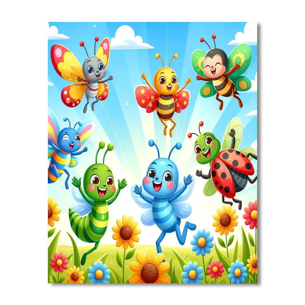 Insect Explorers Paint By Color