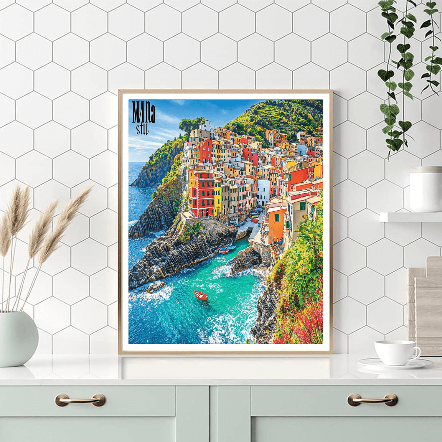 Cinque Terre Villages Paint By Numbers Kits