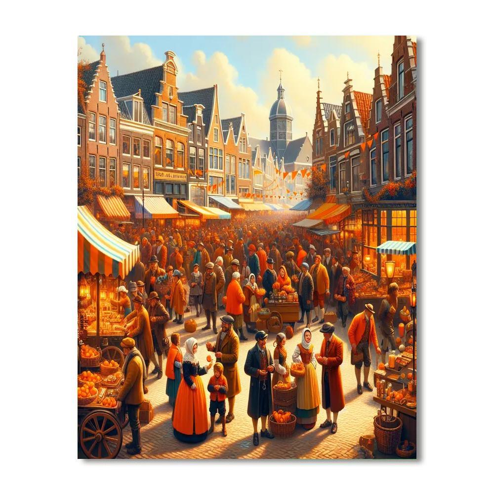 Queen’s Day - Netherlands Paint By Numbers