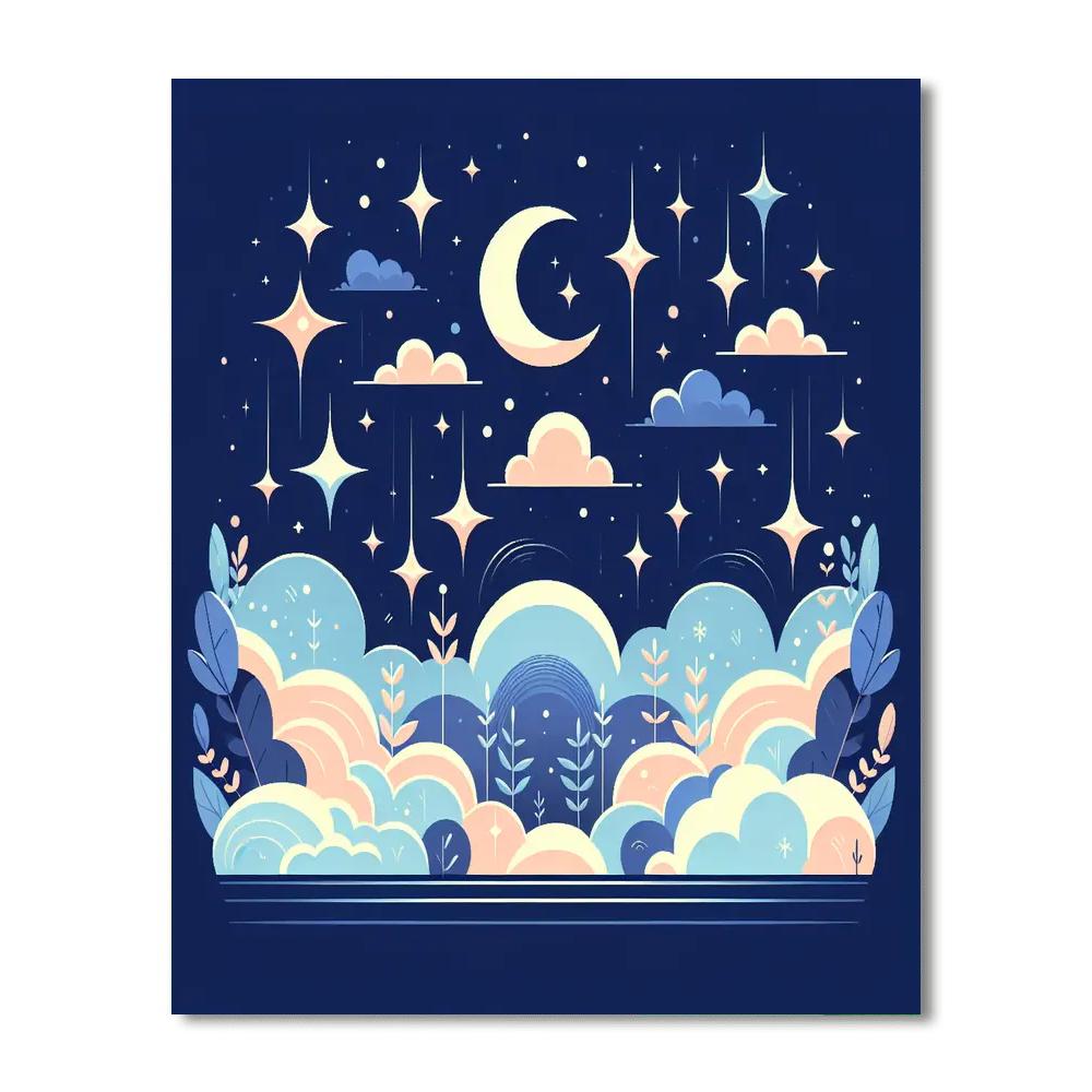 Starlight Dreamscape Paint By Number