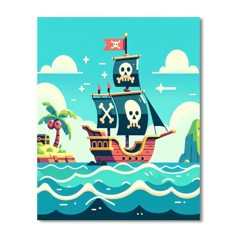 Treasure Island Expedition Paint By Color