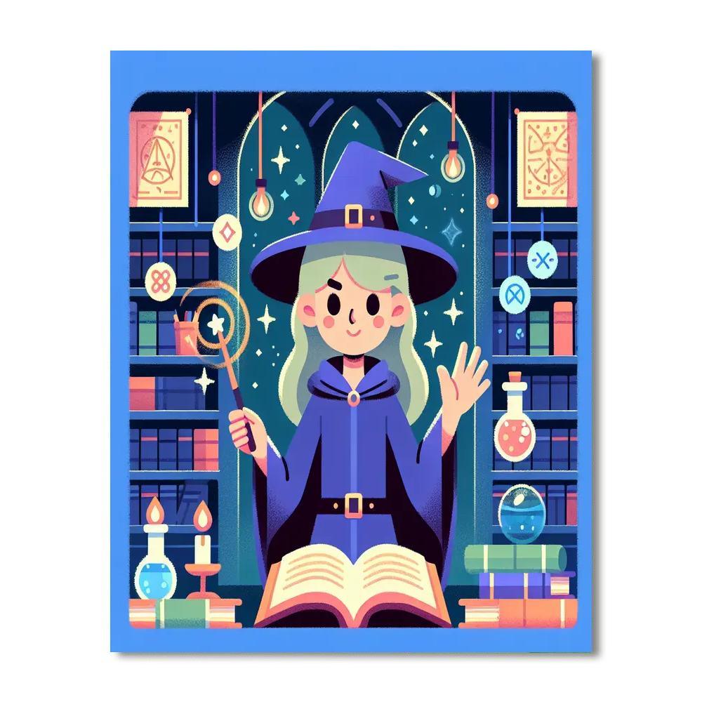 Magic Academy Numbered Painting Kits