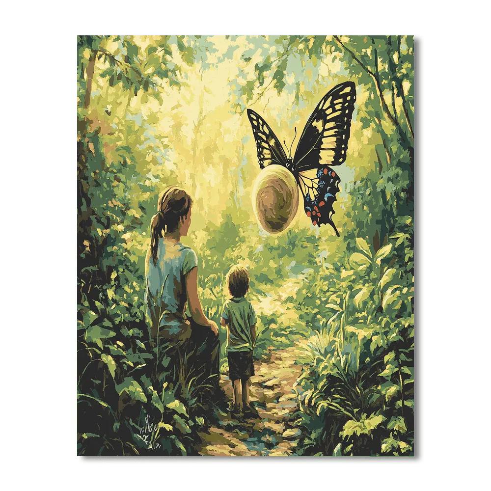 The Circle Of Life Painting Number Kit