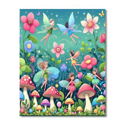 Exploring Fairy Gardens Paint By Color