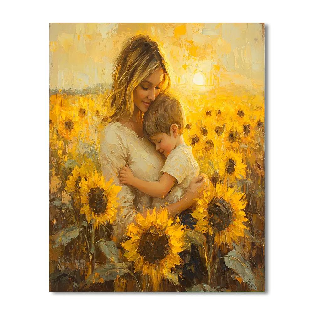 Radiance Of Motherhood Numbered Painting Kits