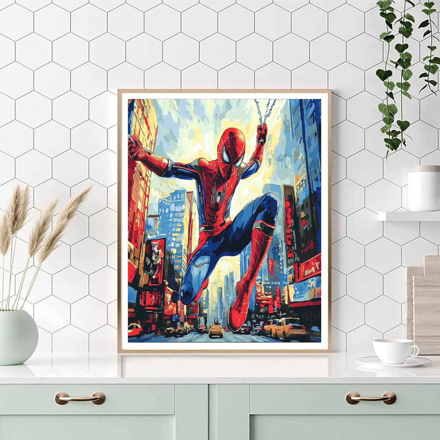 Tom Holland: The Web-slinger’s Charisma Numbered Painting Kits