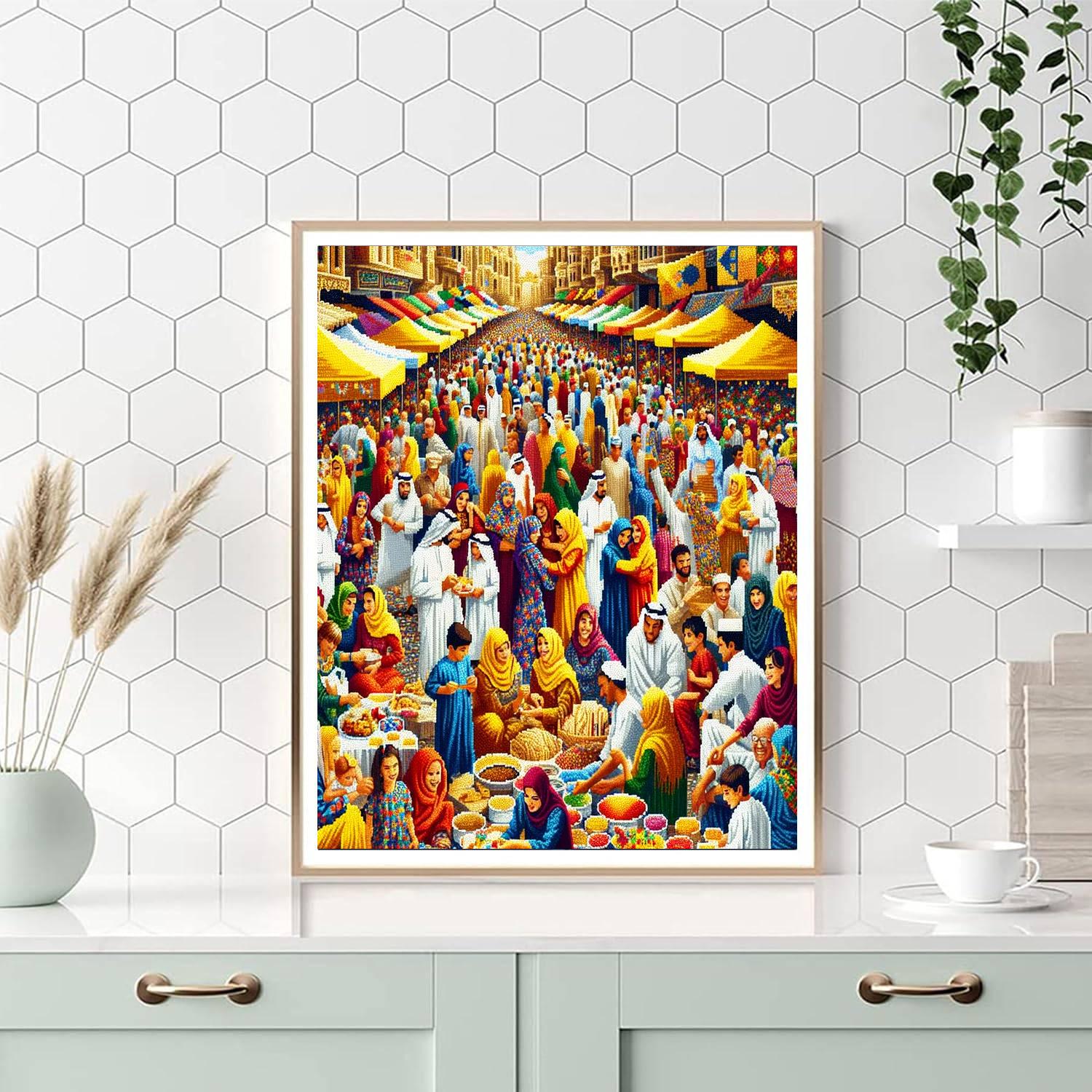 Eid Al-fitr Festival - Worldwide Painting Number Kit