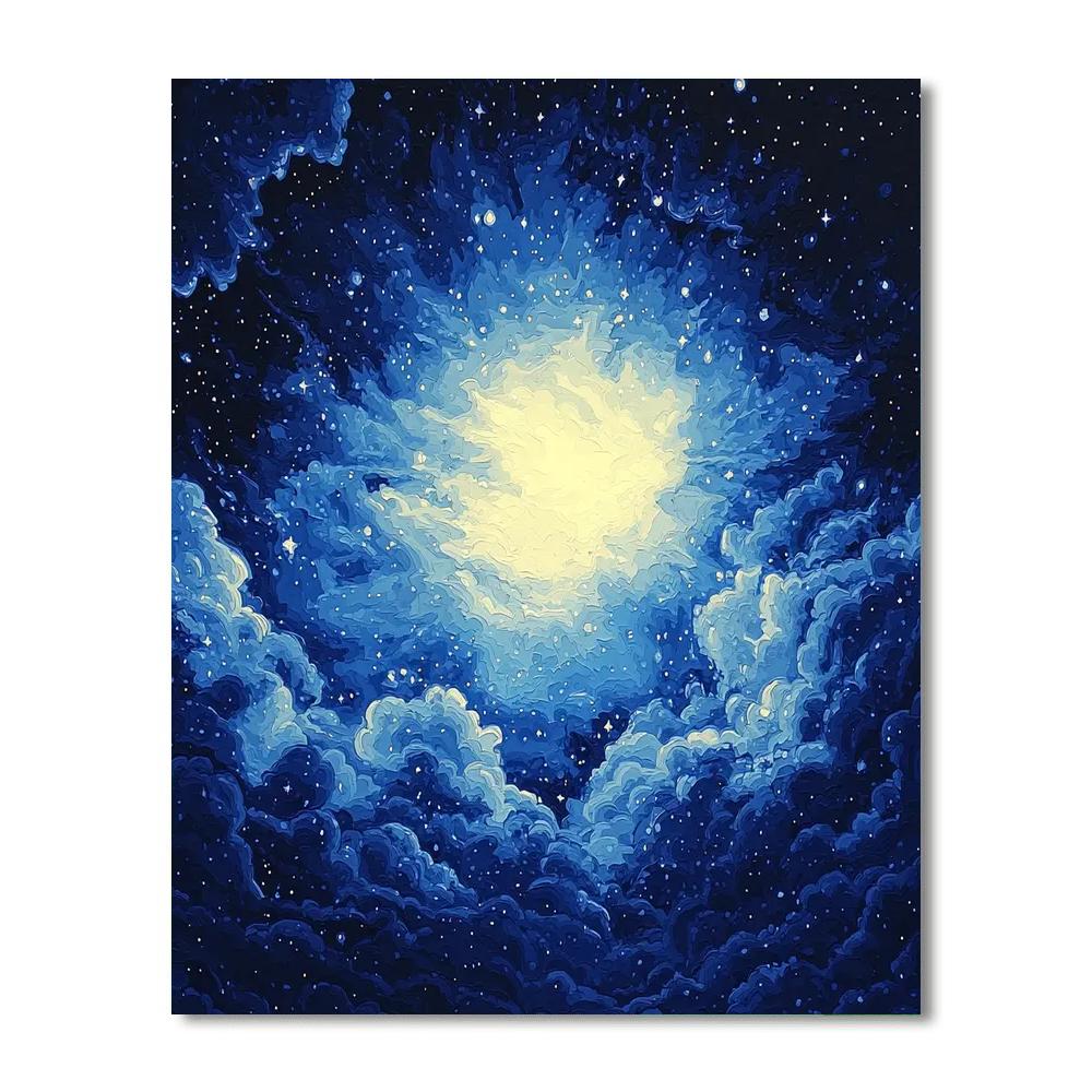 Caravaggio Inspired Celestial Balance  Painting Number Kit