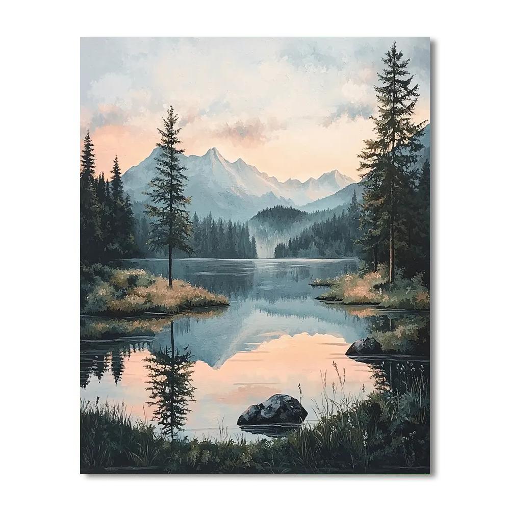 Michelangelo Inspired Silent Splendor  Paint By Color