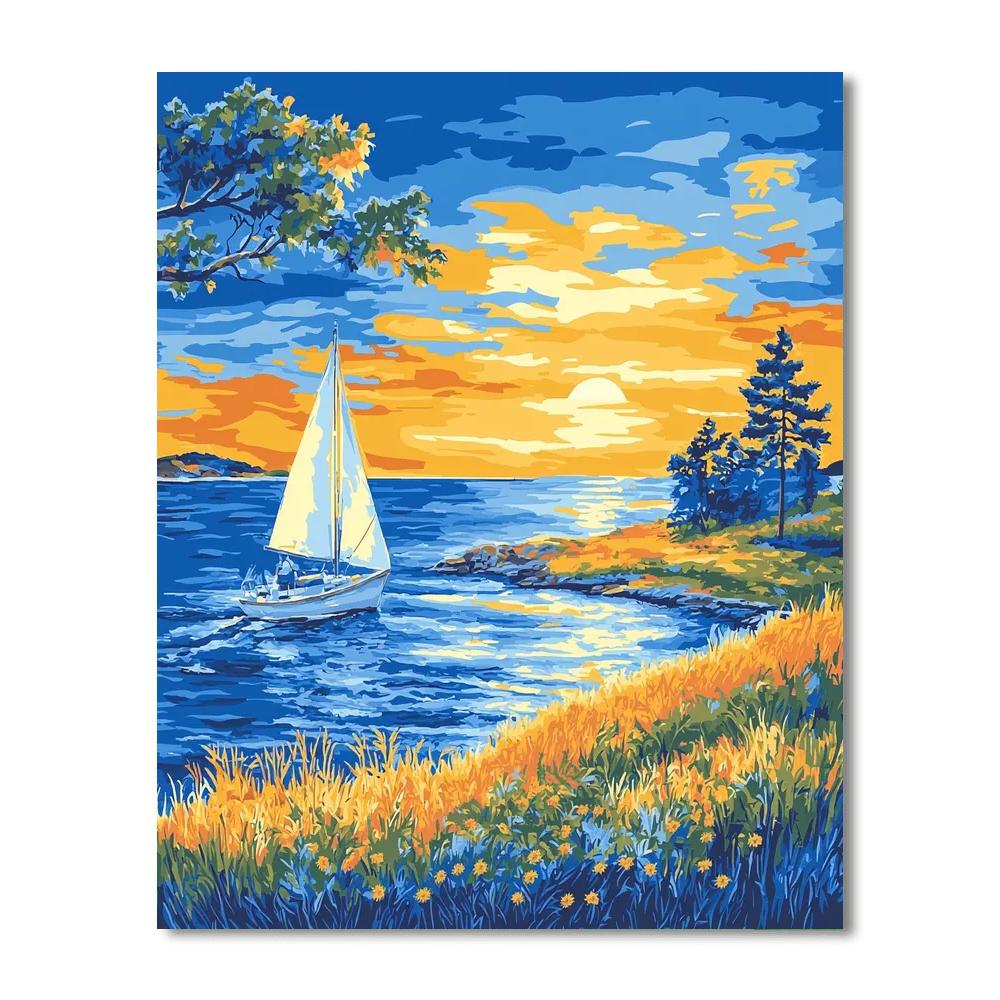 Summer Adventures DIY Paint By Numbers