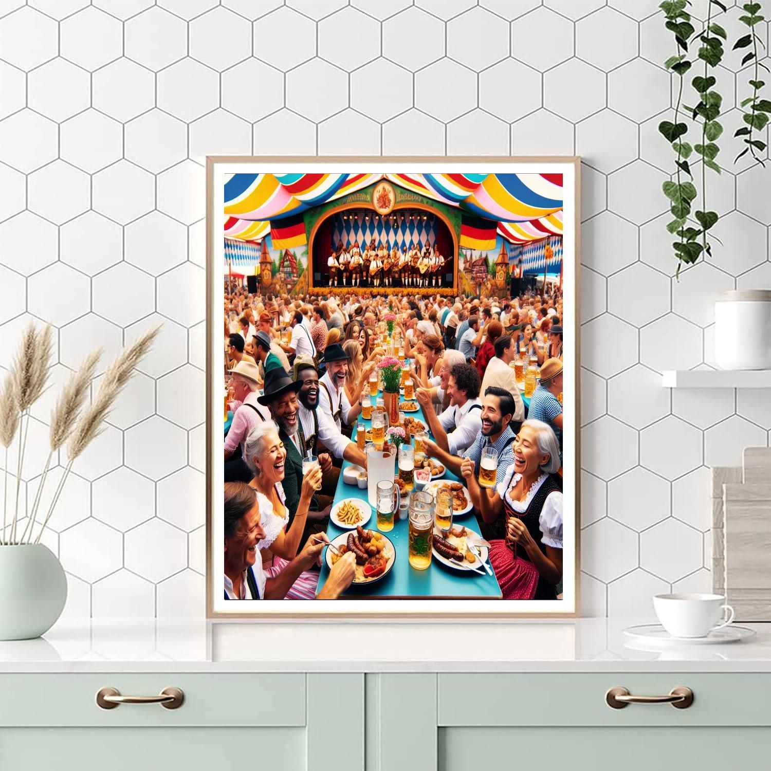 Rathskeller Fest - Germany Paint By Numbers Art