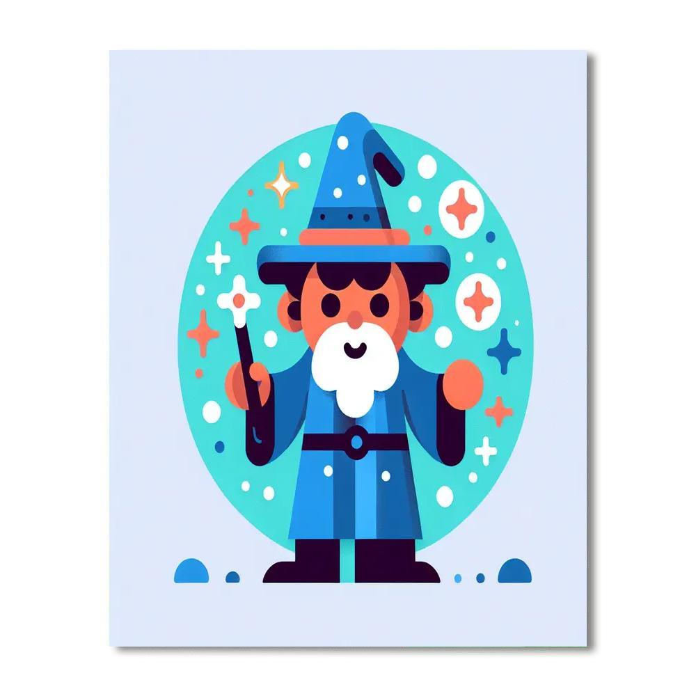 Friendly Wizards Number Painting