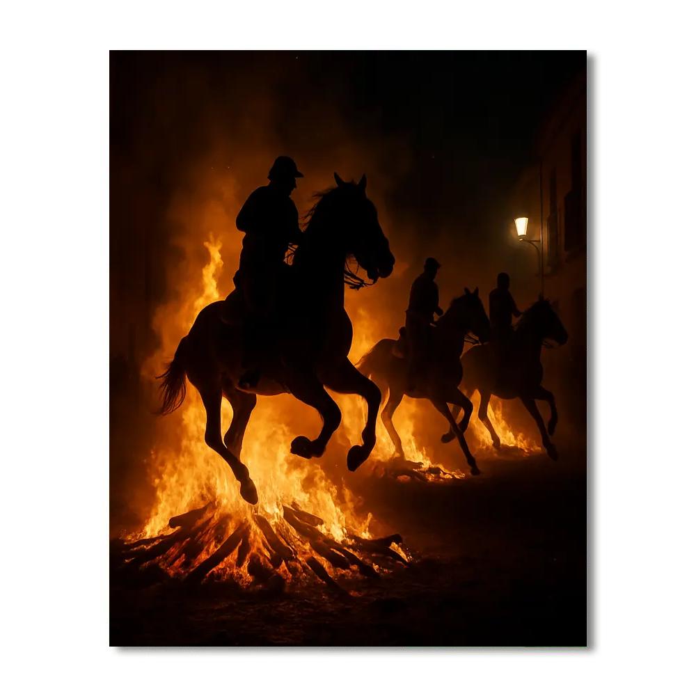 Las Luminarias - Spain DIY Paint By Numbers